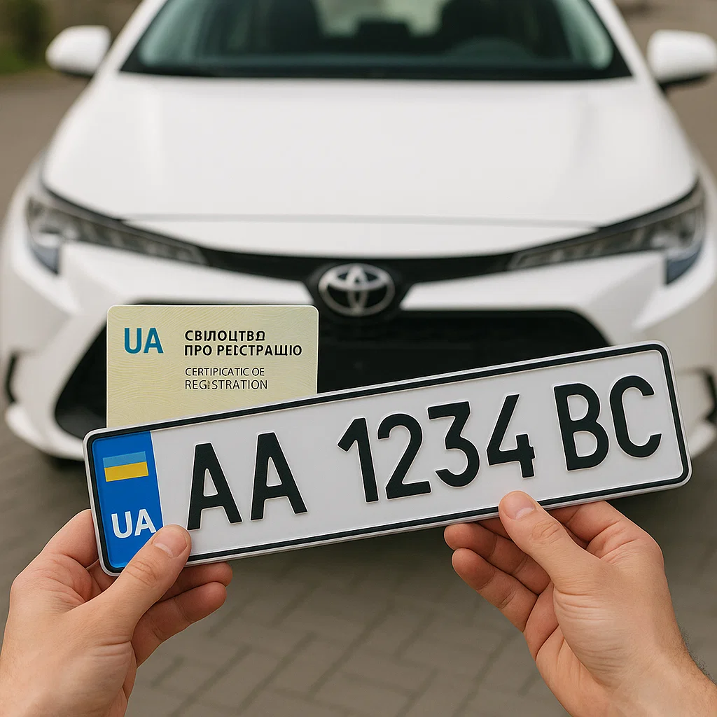 Поставить машину на учет в Украине