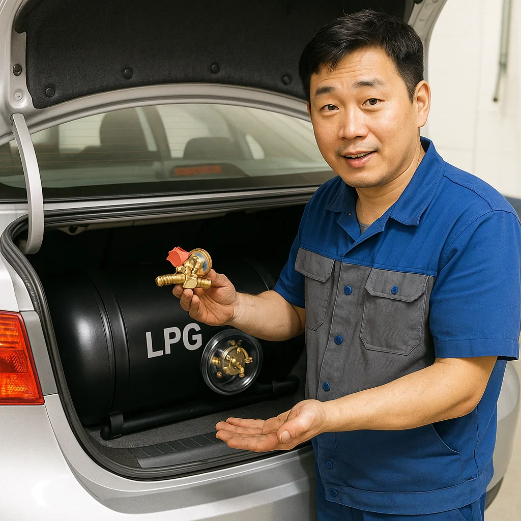 Замена газовых клапанов авто в Одессе