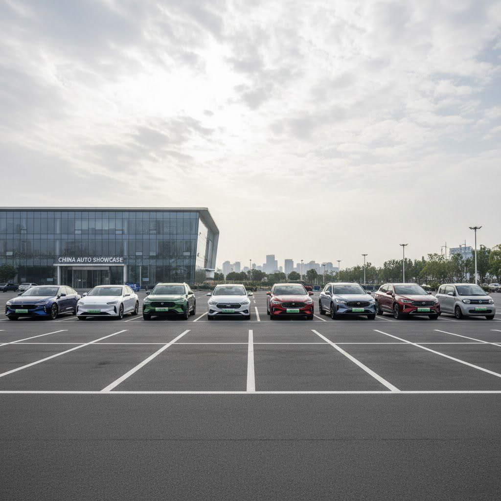 Процесс транспортировки китайских автомобилей в Украину