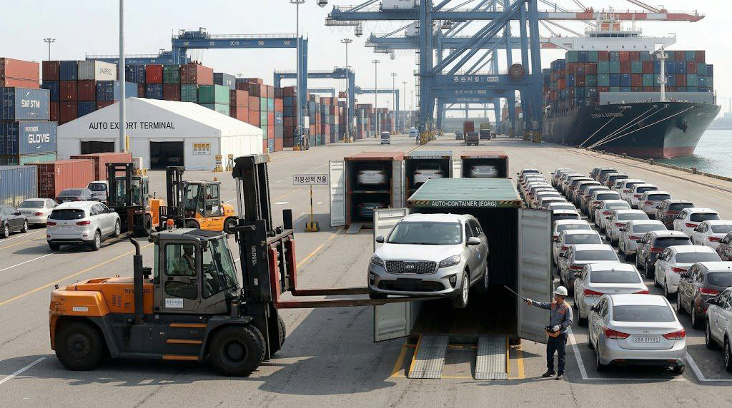 Доставка авто з Кореї до порту Одеси — логістика імпорту автомобілів в Україну через NAVILINE