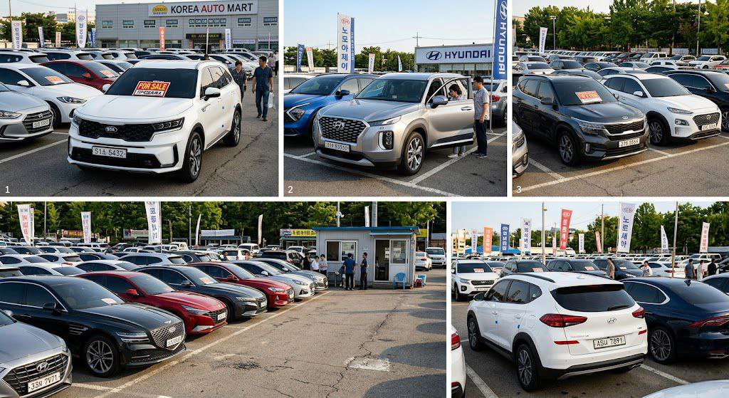 Автомобілі на майданчику корейського аукціону — як працюють торги та де шукати вигідні лоти в 2026 році